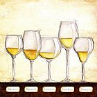 Les Nereides Paintings - Les Vins Blancs by Unknown Artist